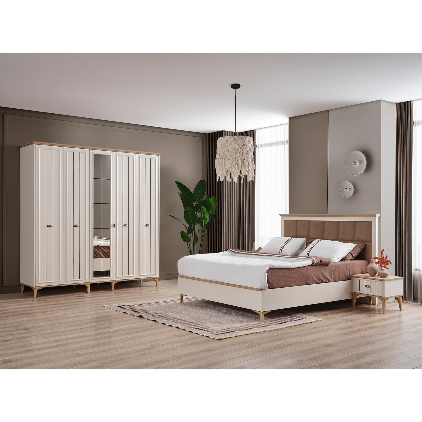 Bella Yatak Odası Takımı V4 (180 cm Karyola)