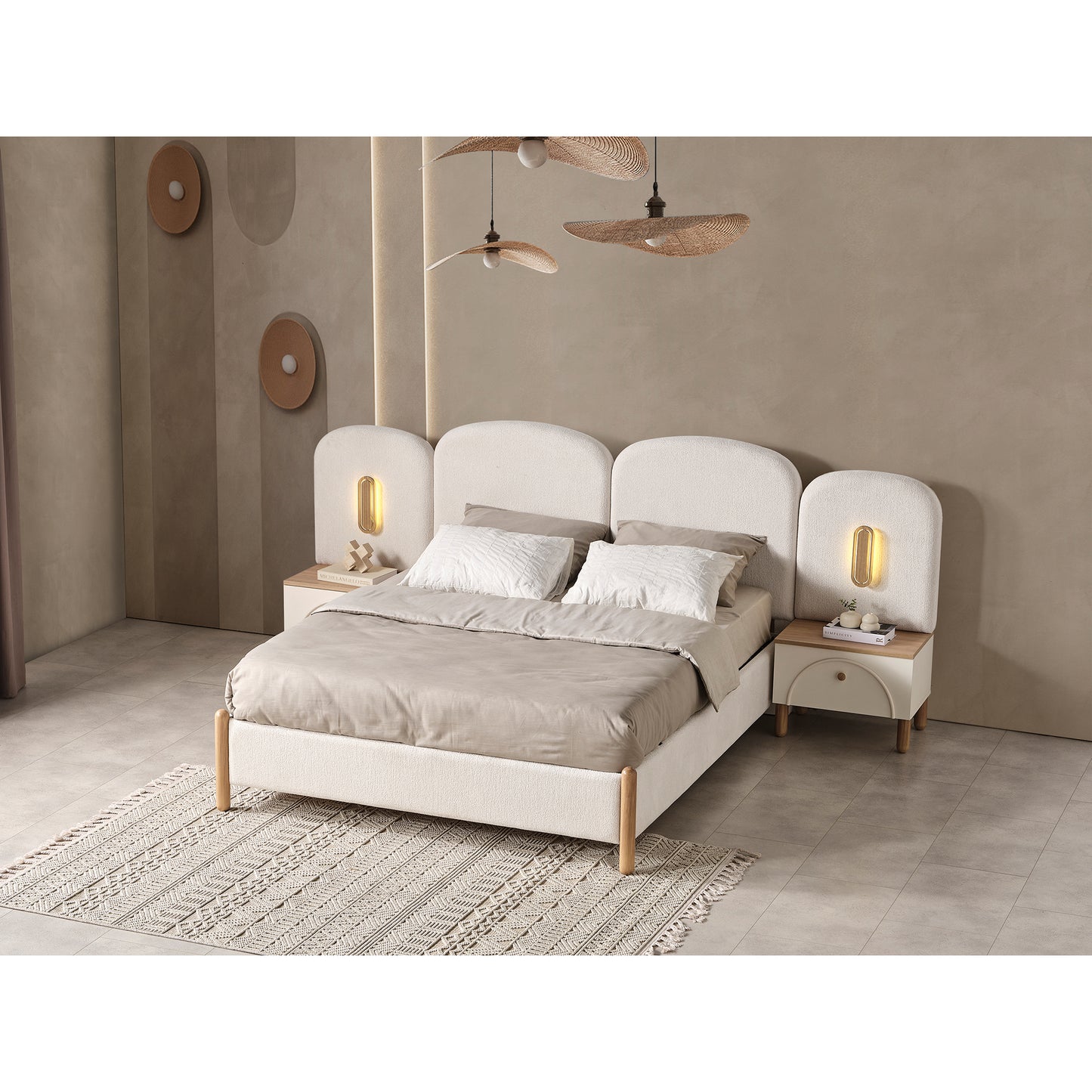 Bohem Star Yatak Odası Takımı V2 (180 cm Karyola)