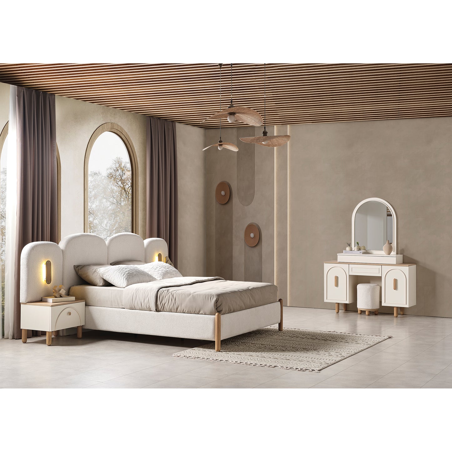 Bohem Star Yatak Odası Takımı V2 (180 cm Karyola)