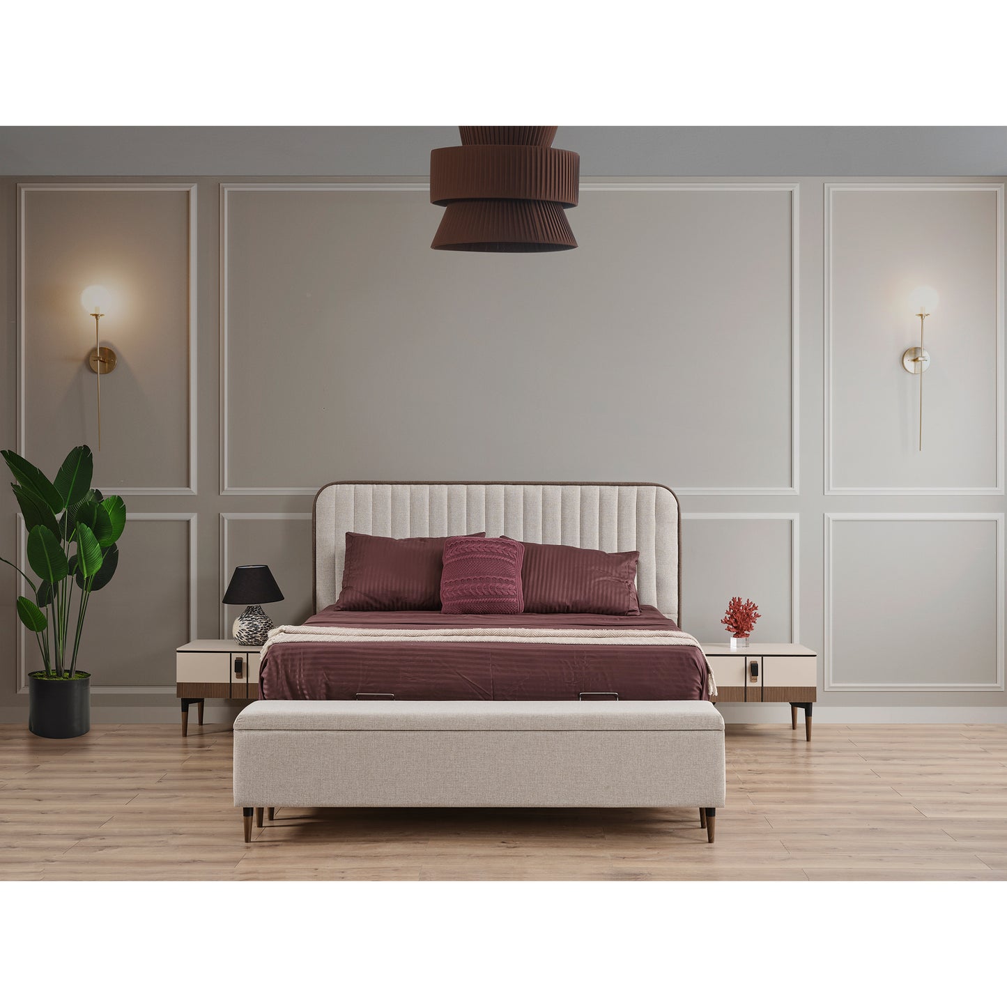 Viva Yatak Odası Takımı V3 (180 cm Karyola)